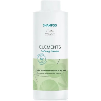 Wella Elements Calming успокояващ шампоан за чувствителна кожа на скалпа 1000ml