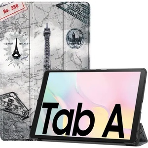  Kалъф Ka Digital за таблет Samsung Galaxy Tab A7 2020, 10, 4 инча, T500 / 505, Retro Tower (KK-SAM-A7-T500-RT)