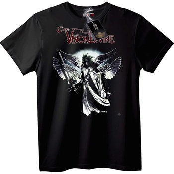 NOONEBRAND Vision Divine Ангел Тениска - 2XL, Black