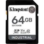 Kingston Industrial 64GB CL10/UHS-I/U3/V30/A1 (SDIT/64GB)
