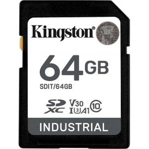 Kingston Industrial 64GB CL10/UHS-I/U3/V30/A1 (SDIT/64GB)