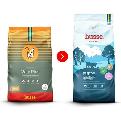 Husse Puppy Balanced Growth 2 kg