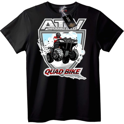 NOONEBRAND Тениска ATV Куад Байк Приключение - 2XL, Black