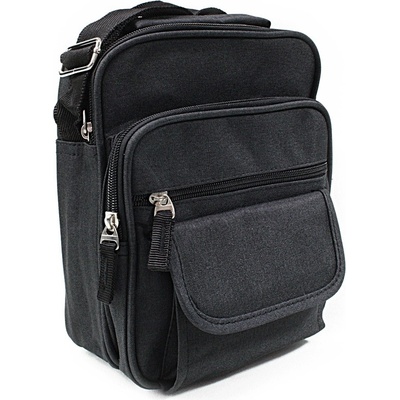 Černá pánská praktická crossbody taška Edric