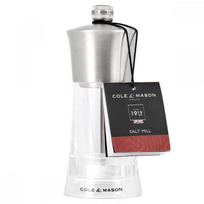 Акрилна мелничка за сол BROMLEY - 15 см (Cole & Mason H 243006)