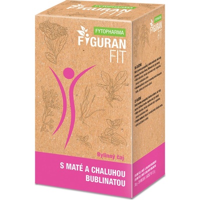 Fytopharma Figuran FIT čaj s maté chaluha 20 x 1,5 g