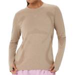 Asics Дамска тениска Asics Women's Road Seamless L/S Top Running shirt - Greige (916-4757-0514)