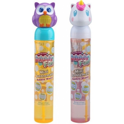 Bubble Fun Bublifuk se zvířecí hlavou Jednorožec a Sova 177 ml jednorožec