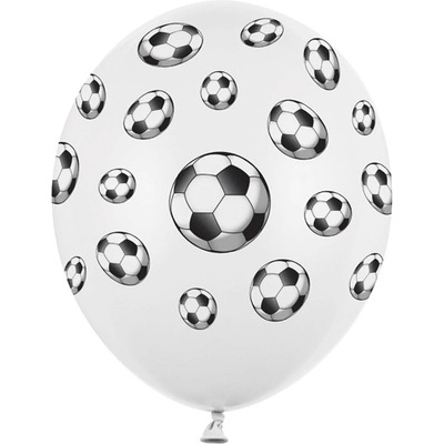 PartyDeco Latexové balóny Futbal
