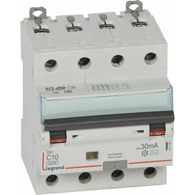 Legrand DX3 C10/30mA/4p/AC 411185