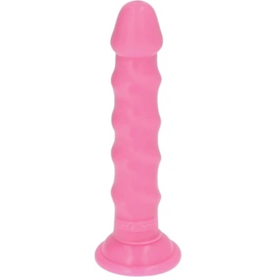 Toyz4Lovers Малко релефно анално дилдо с вакуумна основа Ugo розово