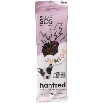 Hanfred Relax SOS Anti-Stress - за млади кучета - Агнешко