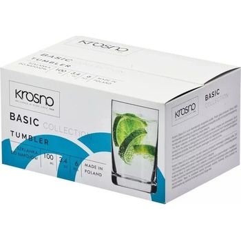 Krosno Poháre na nápoje 6 x 100 ml