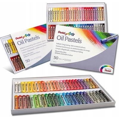 Olejové pastely Pentel Artist 50 ks – Sleviste.cz
