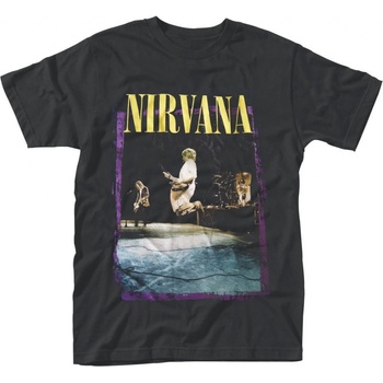 Nirvana tričko Stage Jump čierne
