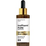 inoPharm Серум за лице и шия, масла от роза и арган, 30 ml