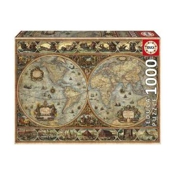 Educa Пъзел Educa Orbis Terrarum 1000 Части