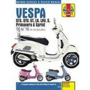 Vespa GTS125, 250 & 300ie, LX, S, Primavera 125 & 150 Service & Repair Manual (2005 to 2018) | Matthew Coombs (ISBN: 9781785214189)