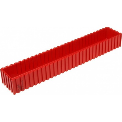 Pokorný Dačice Plastová krabička typ 2136 35 x 302 x 52 mm červená RAL 3020