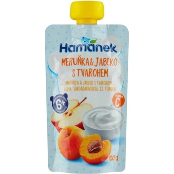 Hamánek Meruňka & jablko s tvarohem 100 g