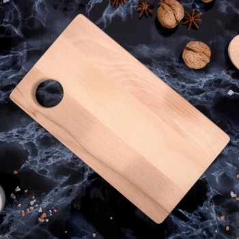 Image 1 of HORECANO 26, 5 х 15 см дървена дъска за рязане с отвор за закачане (01727)