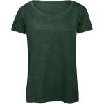B&C Collection B&C TRIBLEND / Дамска тениска - цвят хедър форест M (01TW56u4602)