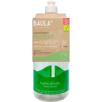 Baula Podlahy Starter Kit - fľaša a ekologická tableta na upratovanie, 5 g