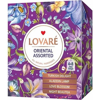 Lovaré Černý čaj Oriental Assorted 32 sáčků