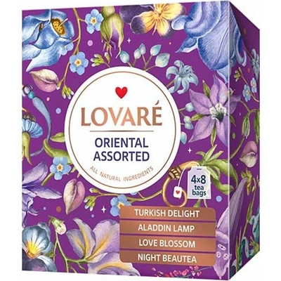 Lovaré Černý čaj Oriental Assorted 32 sáčků