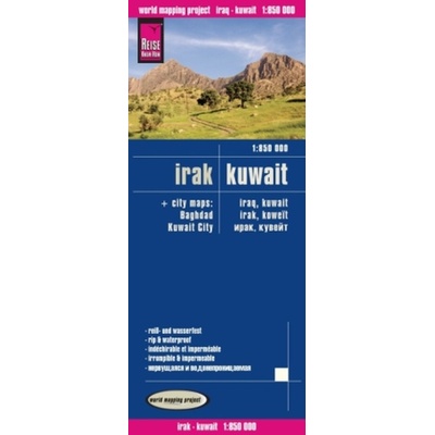 Reise Know-How Landkarte Irak Kuwait 1:850.000