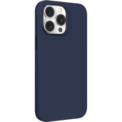 Púzdro Devia Nature Series Silicone Magnetic Case iPhone 14 Plus - Navy modré