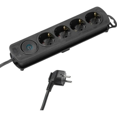 Vivanco 4 Plug 2,5 m Switch (61171)