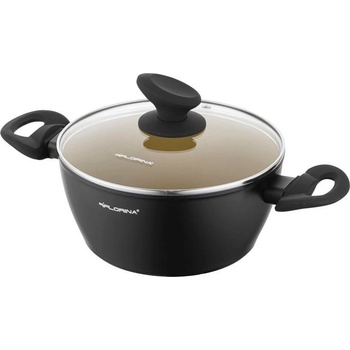 FLORINA Тенджера Florina AmVegan 20 см / 2.1 л - алуминиева, незалепващо покри