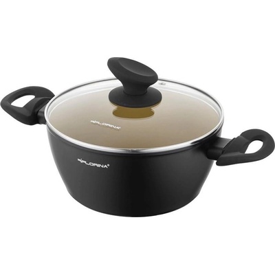 FLORINA Тенджера Florina AmVegan 20 см / 2.1 л - алуминиева, незалепващо покри