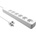MicroConnect Danish Power Strip 6-way White 5m cable