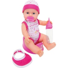 Simba čurací New Born Baby Darling 30 cm pije a čurá Světle růžová