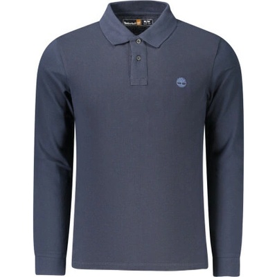 Timberland Polo Maniche Lunghe Uomo Blu Modrá