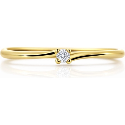 Cutie Jewellery Krásny trblietavý prsteň Z6733 2948 10 X 1