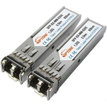 Optone SFP модул Optone SFP-SX-MM-0205D, 2x LC интерфейс, до 550km, single-mode (SFP-SX-MM-0205D)