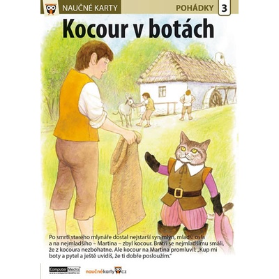 Naučné karty Kocour v botách