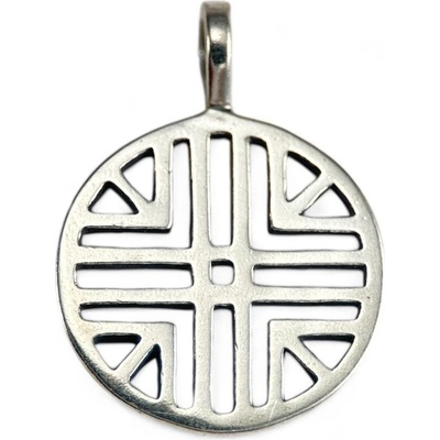 Drakkaria SYMBOL SLUNCE VI stříbrný přívěsek P10998