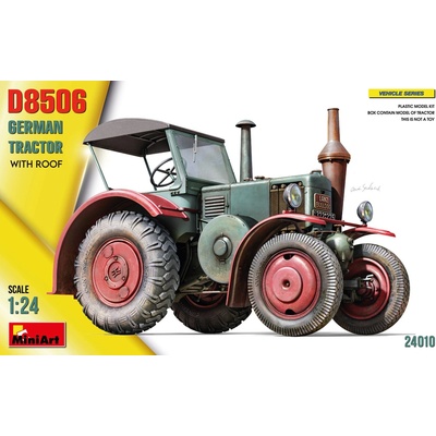 MiniArt German Tractor D8506 With Roof 1:24
