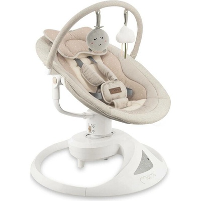 MoMi PEARL elektrické houpátko béžové