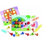 Tooky Toy Tooky Toy: образователна игра 3 в 1 - комплект 53 части (TK089)