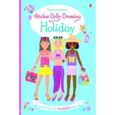 Sticker Dolly Dressing on Holiday Bowman LucyPaperback