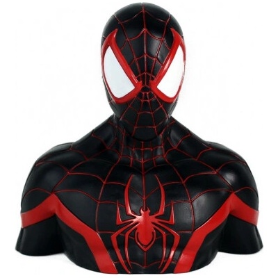 Marvel - pokladnička - Miles Morales busta - 25 cm, BBSM016