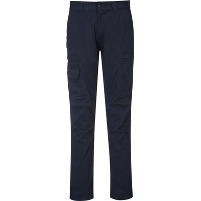 Portwest KX3 CARGO T801 / Еластичен панталон, slim fit - тъмносин UK 33/EU 48 (T801NAR33)