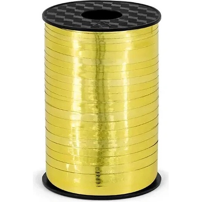 Viazacia stuha zlatá metalická - 225 m