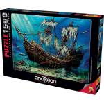 Anatolian Пъзел Anatolian - Потънал кораб, 1500 части (P4558)