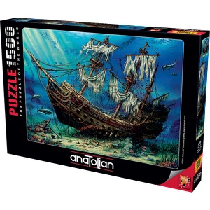 Anatolian Пъзел Anatolian - Потънал кораб, 1500 части (P4558)